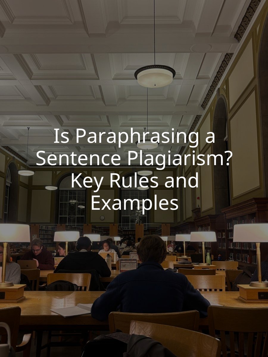 Is Paraphrasing a Sentence Plagiarism? Key Rules and Examples