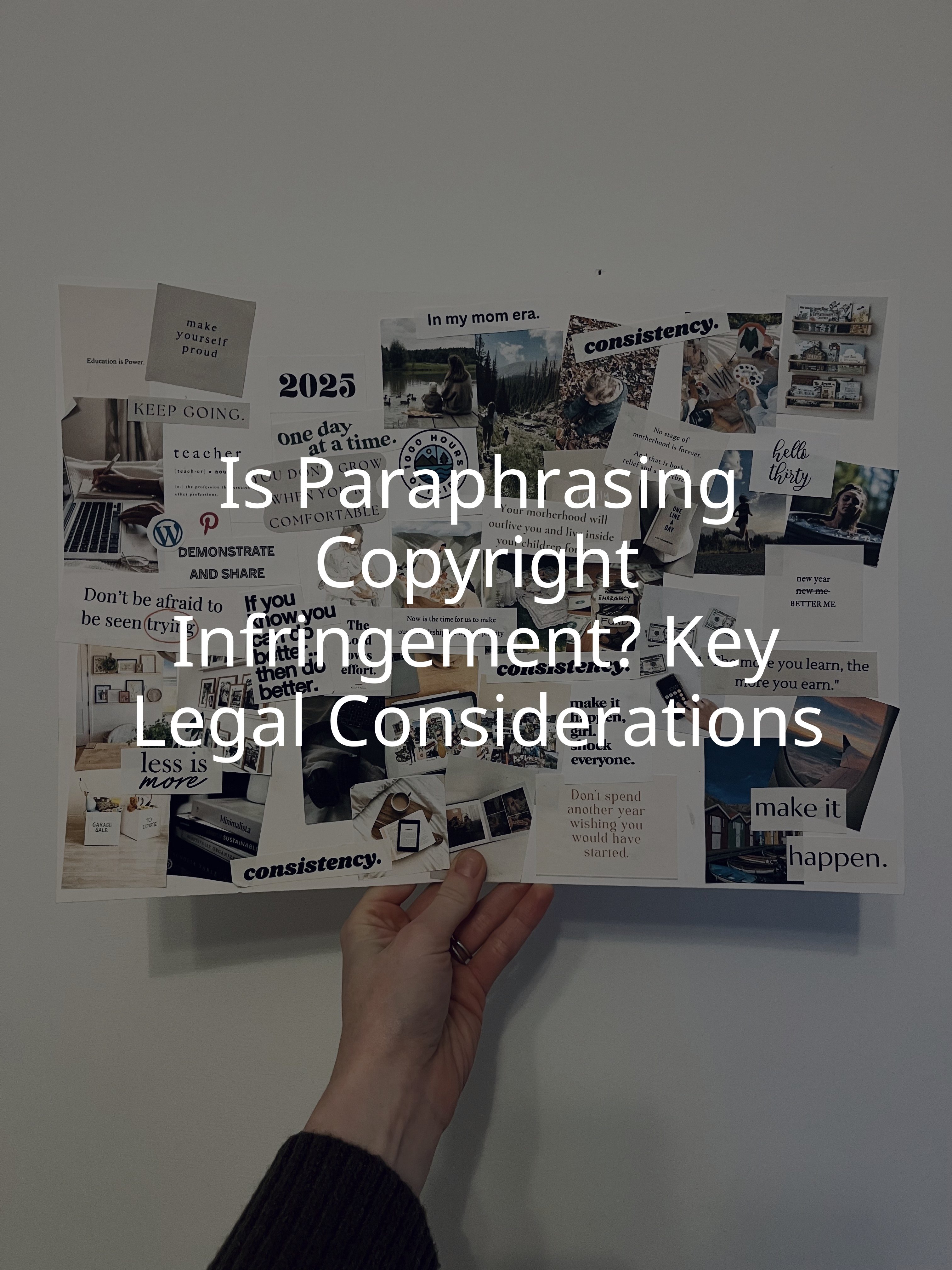 Is Paraphrasing Copyright Infringement? Key Legal Considerations