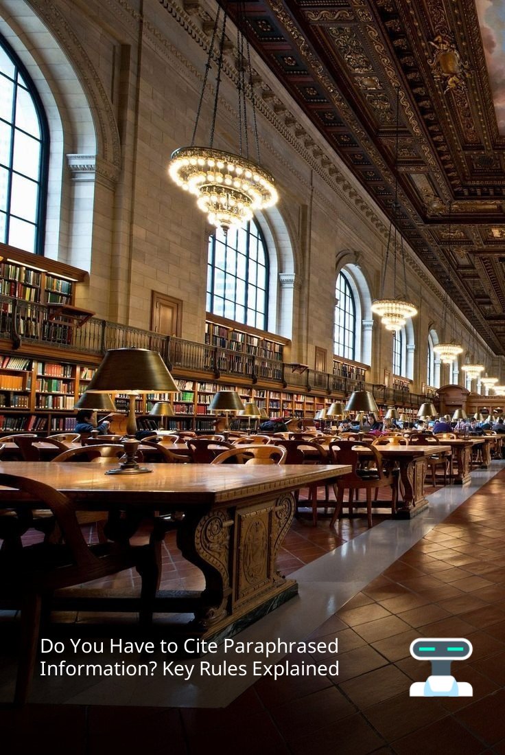 Do You Have to Cite Paraphrased Information? Key Rules Explained