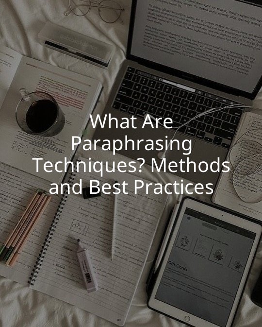 What Are Paraphrasing Techniques? Methods and Best Practices