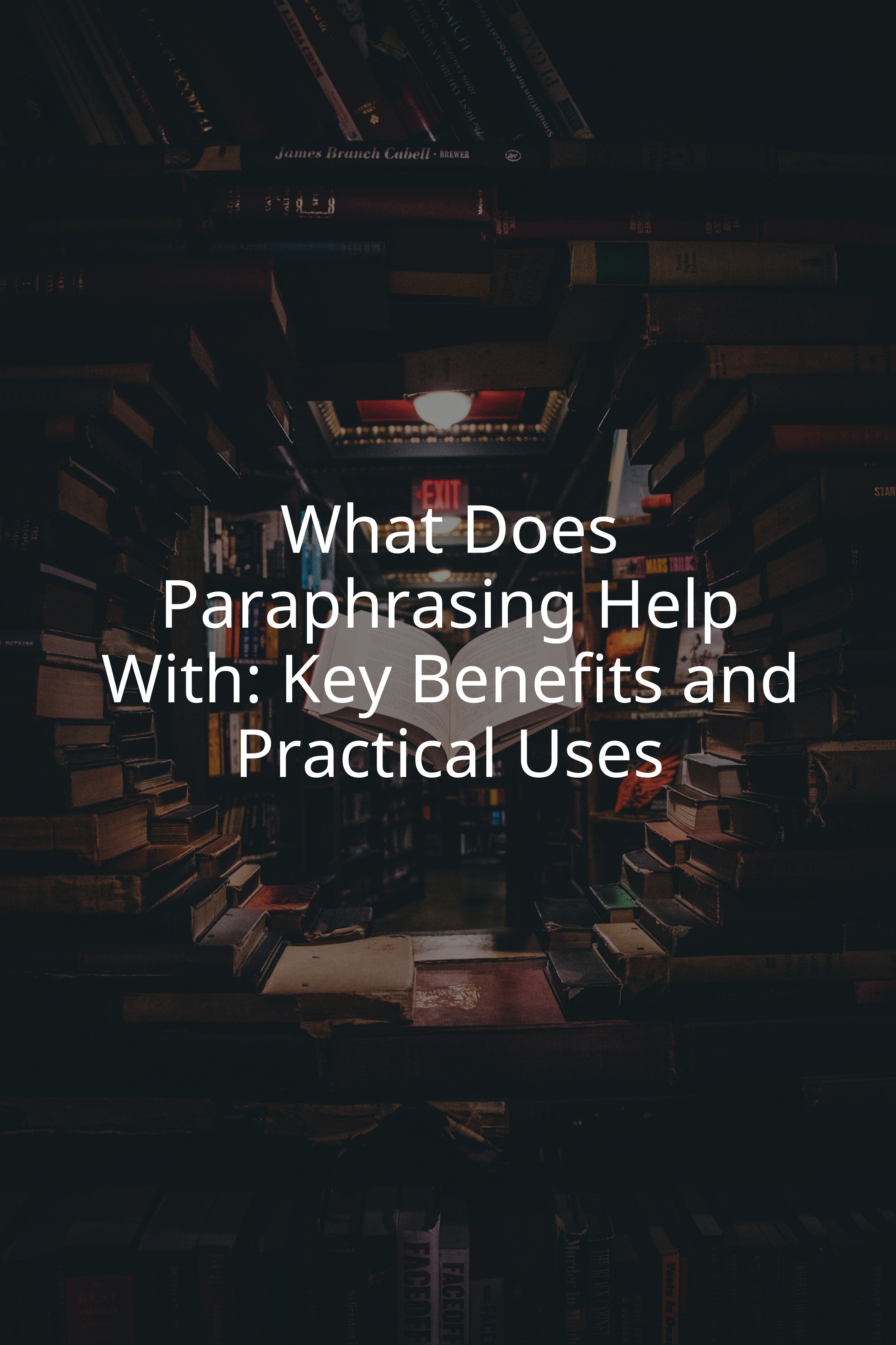 What Does Paraphrasing Help With: Key Benefits and Practical Uses