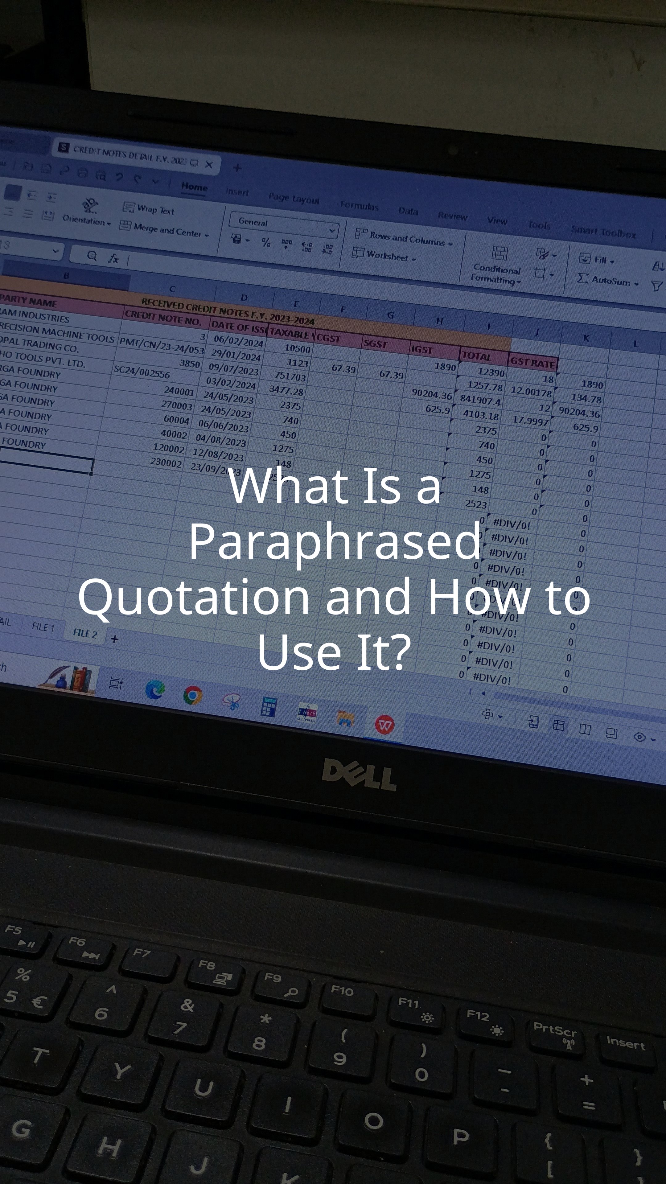 What Is a Paraphrased Quotation and How to Use It?