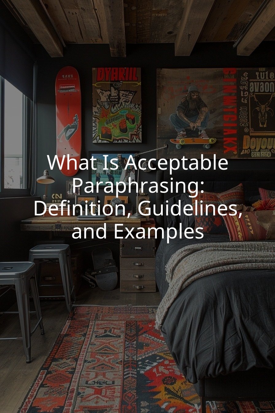 What Is Acceptable Paraphrasing: Definition, Guidelines, and Examples