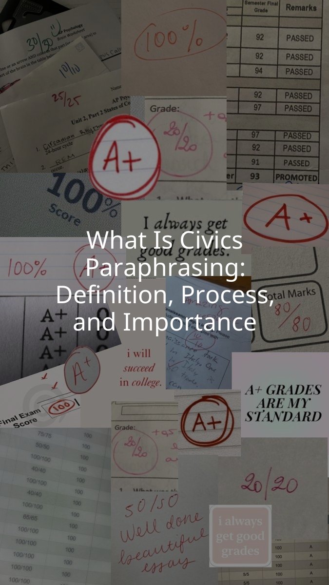 What Is Civics Paraphrasing: Definition, Process, and Importance