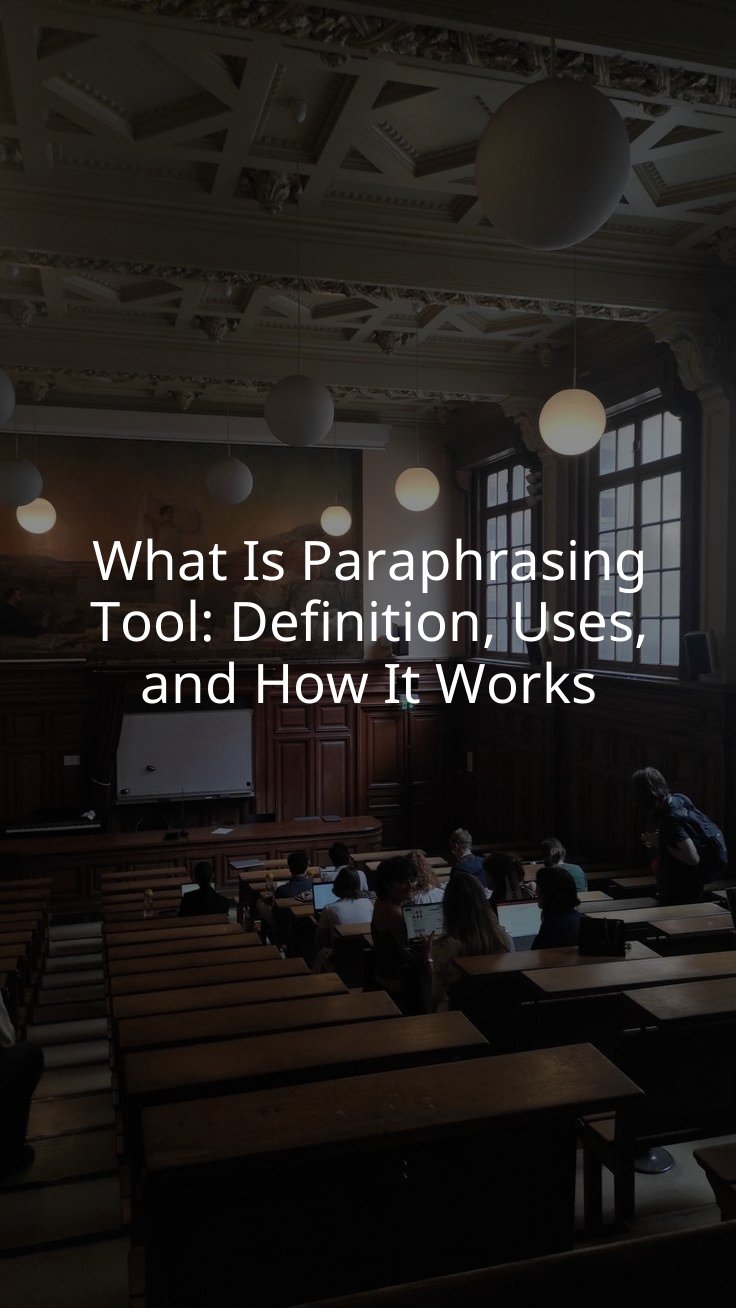 What Is Paraphrasing Tool: Definition, Uses, and How It Works