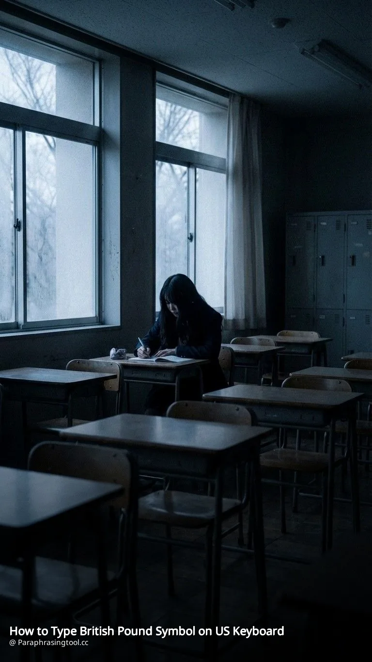 How to Type British Pound Symbol on US Keyboard