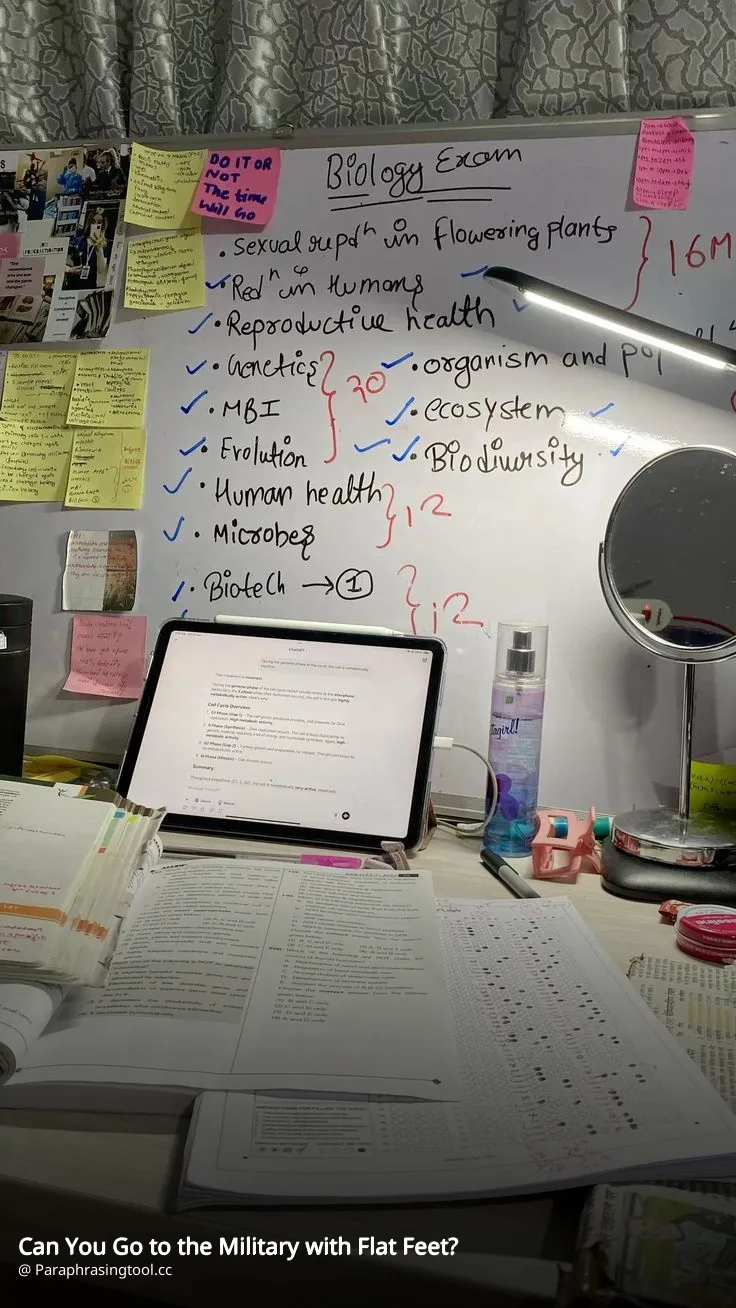 Can You Go to the Military with Flat Feet?