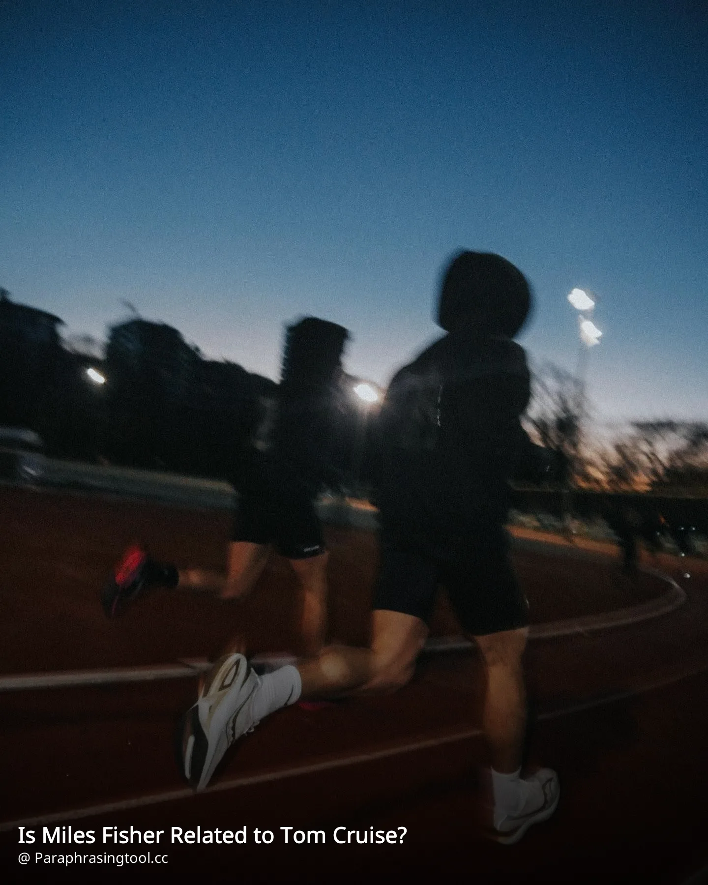 Is Miles Fisher Related to Tom Cruise?