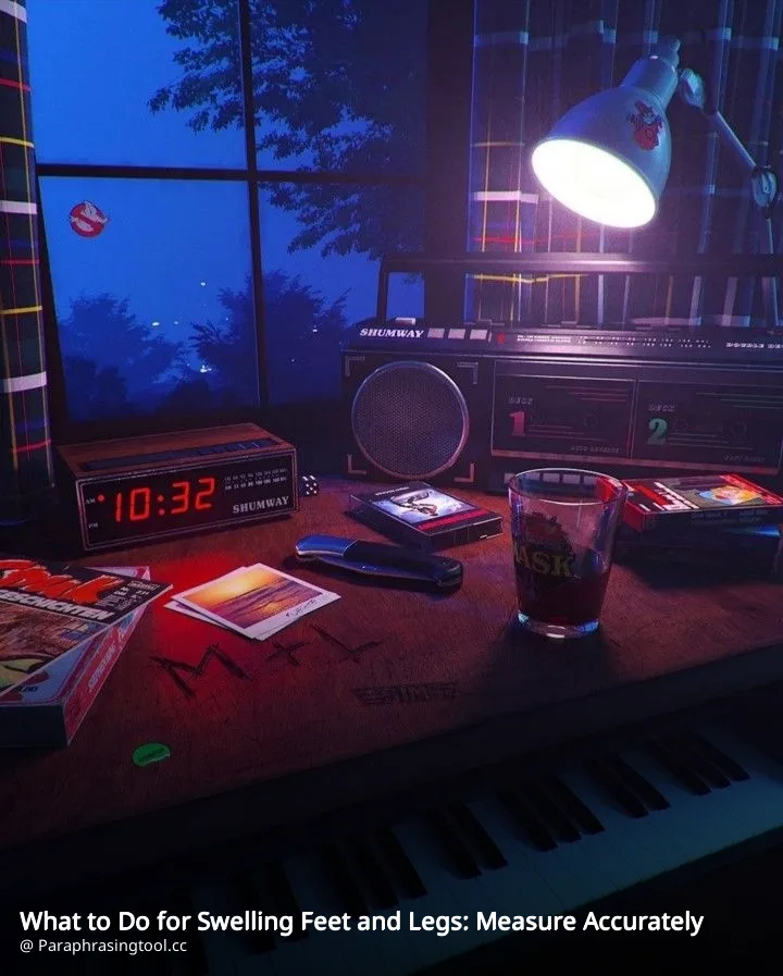 What to Do for Swelling Feet and Legs: Measure Accurately