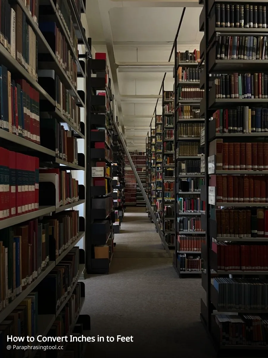 How to Convert Inches in to Feet