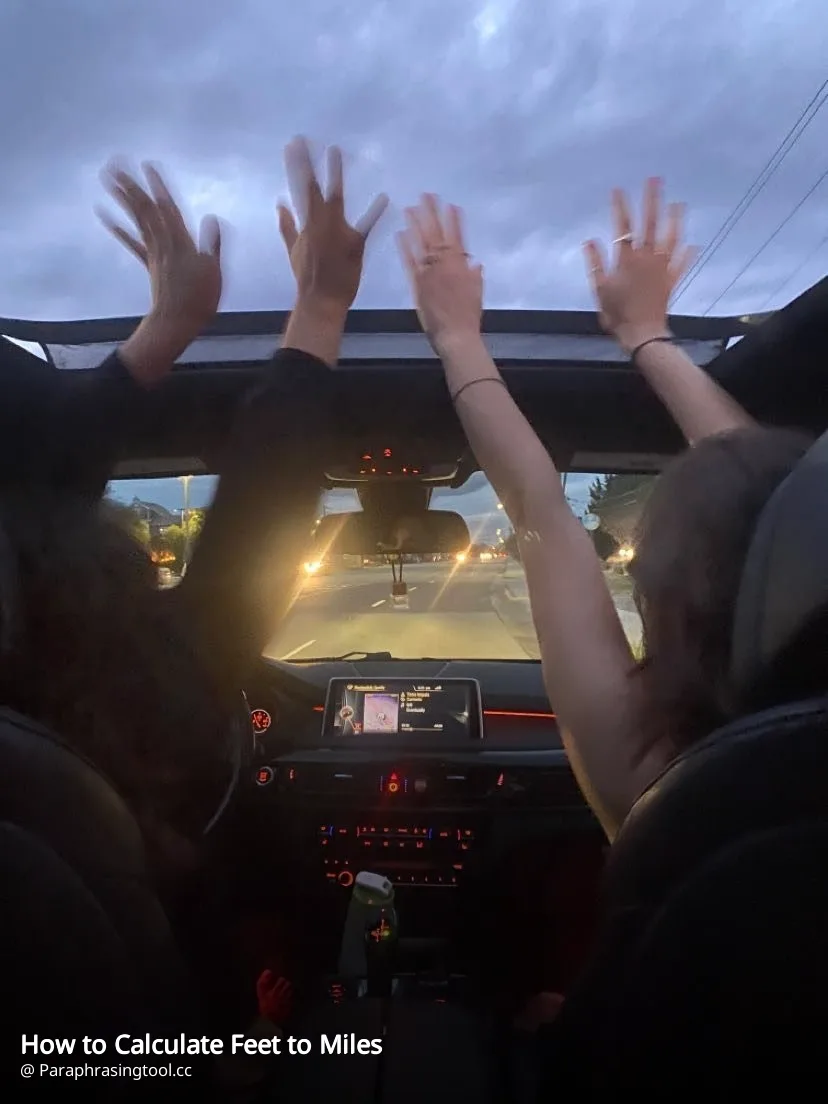 How to Calculate Feet to Miles