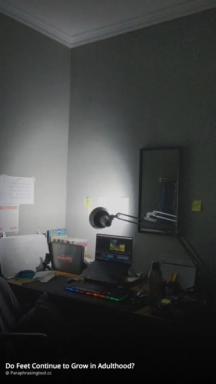 Do Feet Continue to Grow in Adulthood?