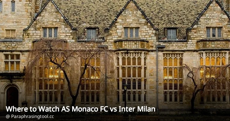 Where to Watch AS Monaco FC vs Inter Milan