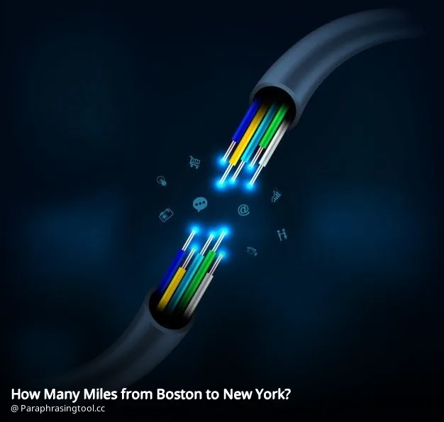 How Many Miles from Boston to New York?