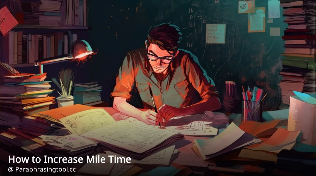 How to Increase Mile Time