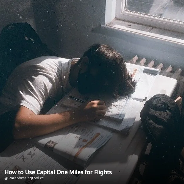 How to Use Capital One Miles for Flights