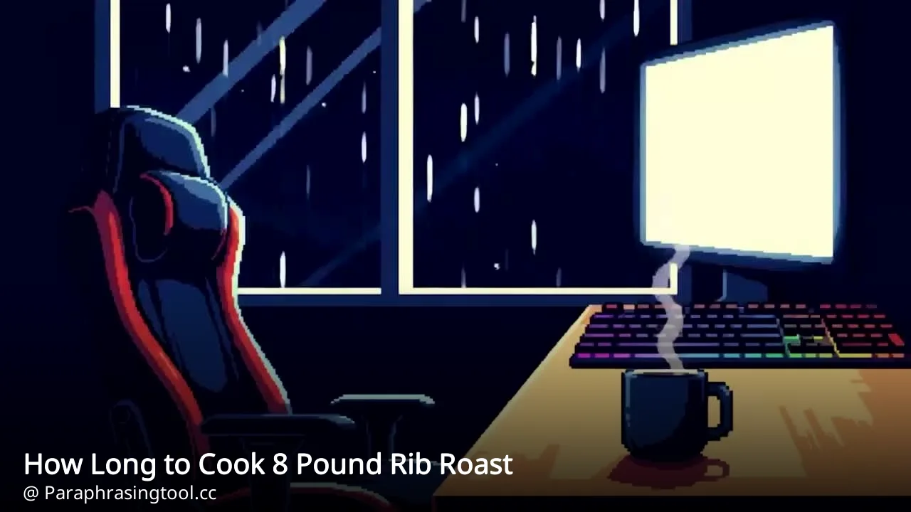 How Long to Cook 8 Pound Rib Roast