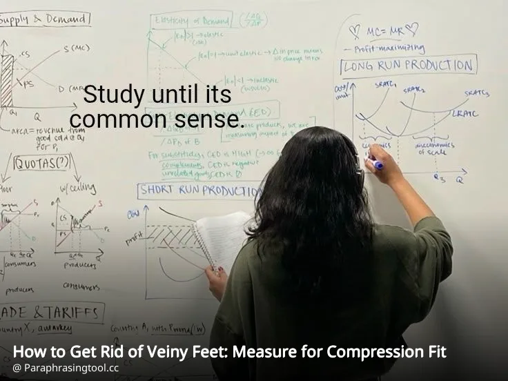 How to Get Rid of Veiny Feet: Measure for Compression Fit