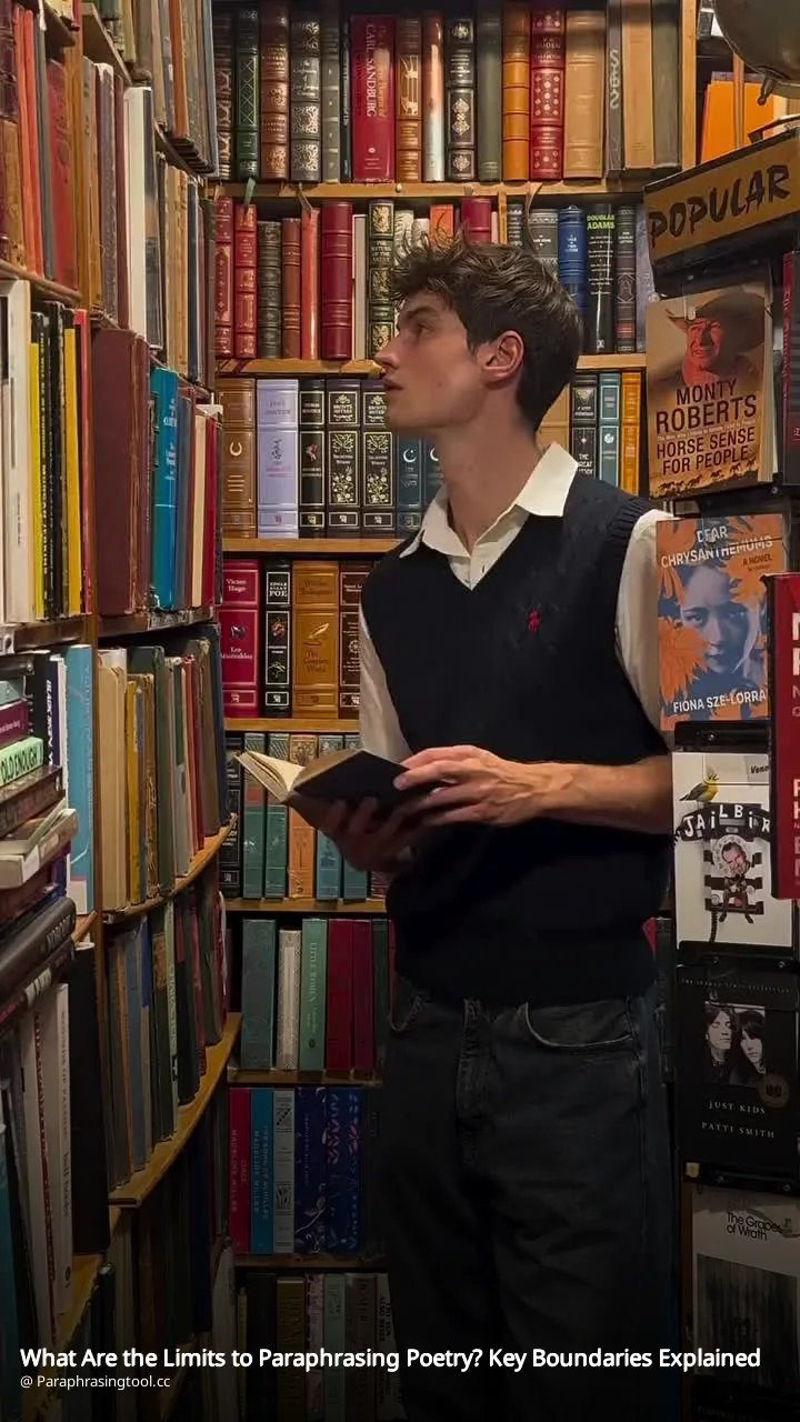 What Are the Limits to Paraphrasing Poetry? Key Boundaries Explained