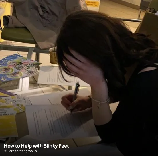 How to Help with Stinky Feet