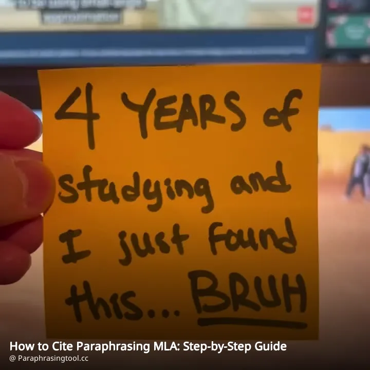 How to Cite Paraphrasing MLA: Step-by-Step Guide
