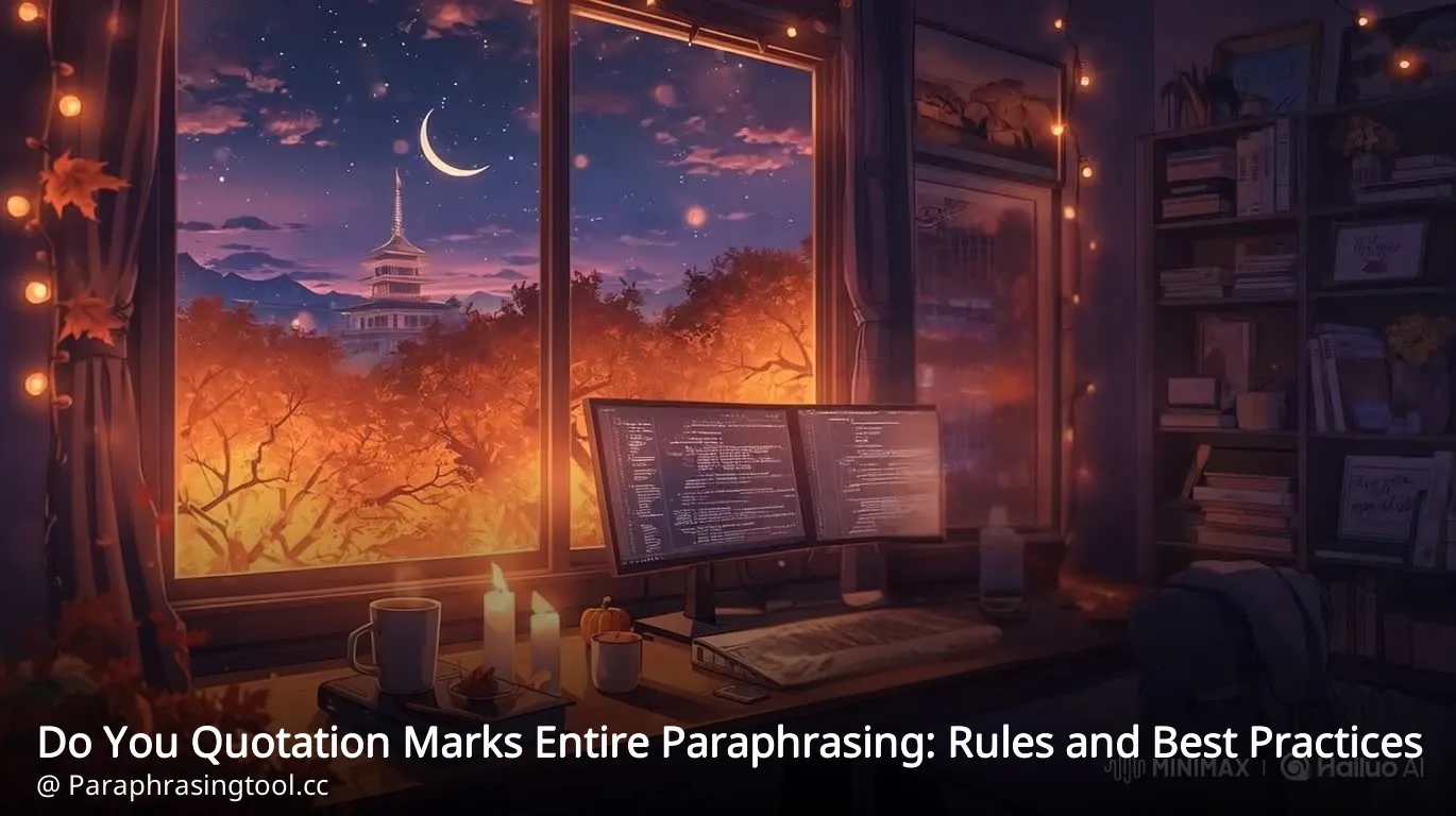 Do You Quotation Marks Entire Paraphrasing: Rules and Best Practices