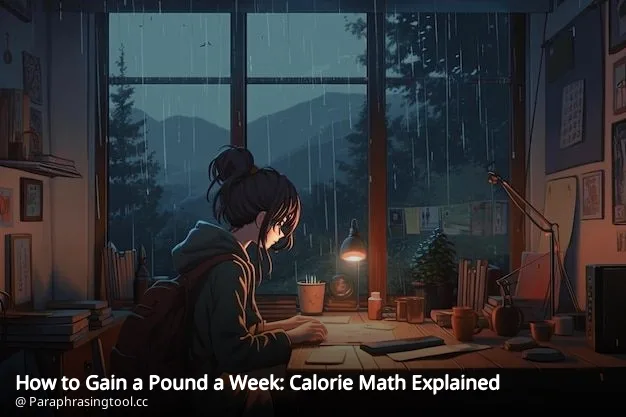 How to Gain a Pound a Week: Calorie Math Explained