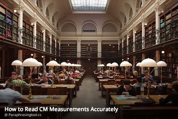 How to Read CM Measurements Accurately