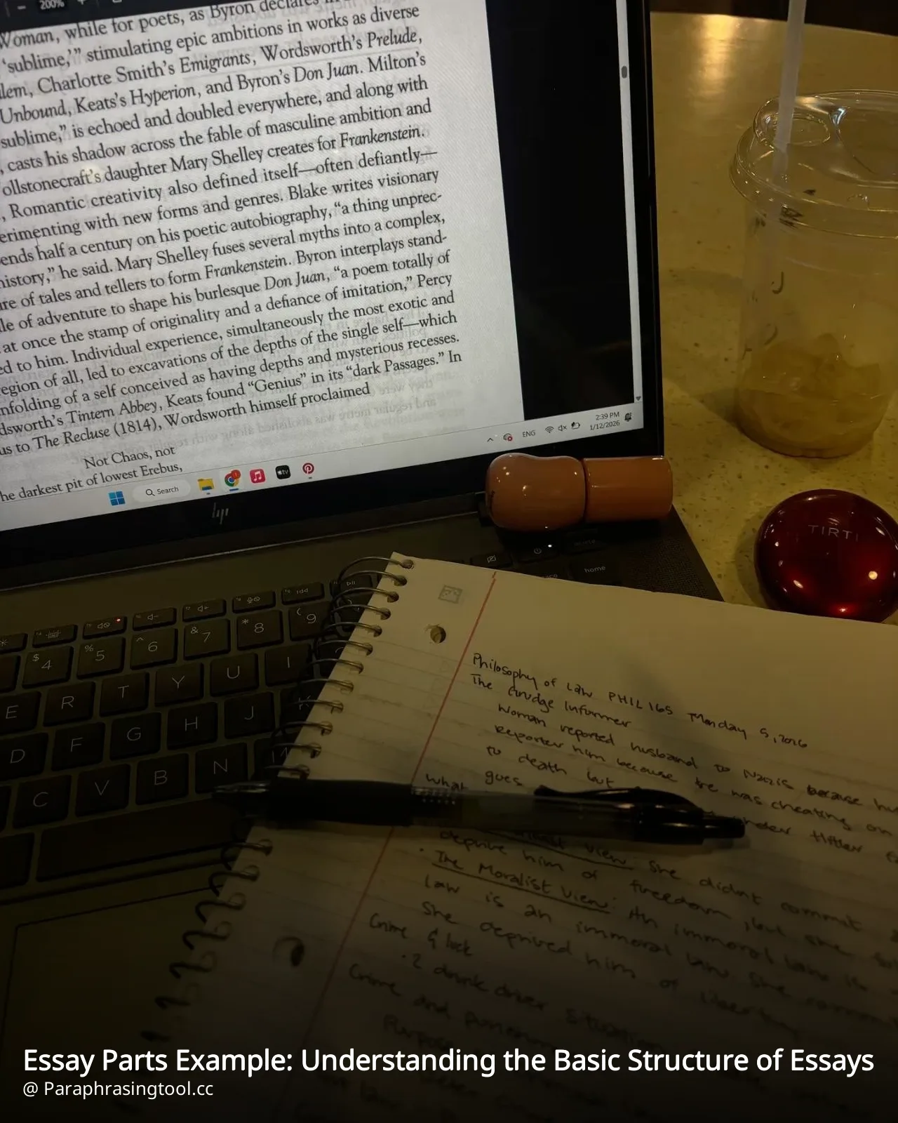 Essay Parts Example: Understanding the Basic Structure of Essays