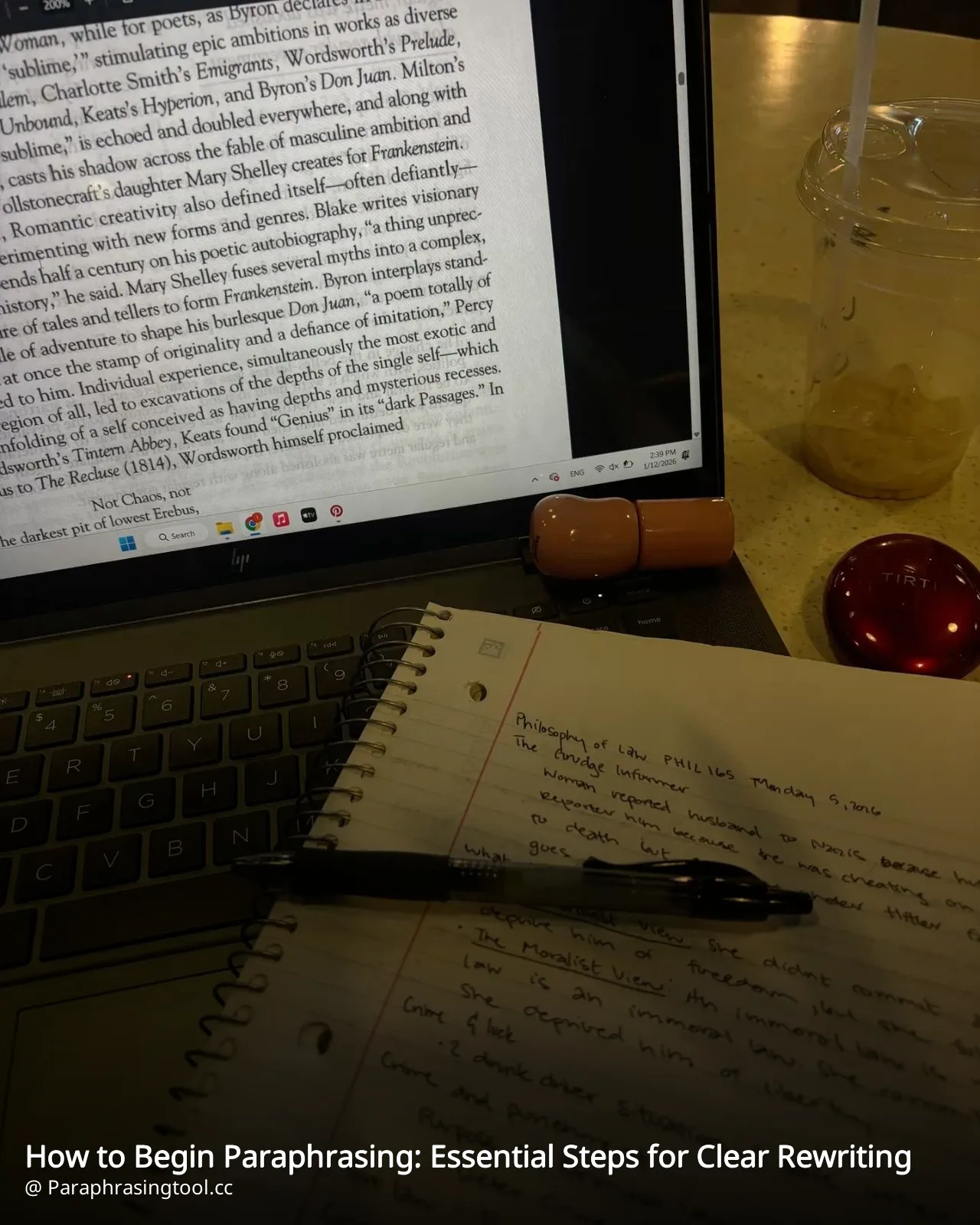How to Begin Paraphrasing: Essential Steps for Clear Rewriting