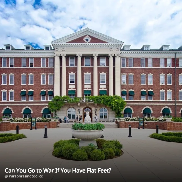 Can You Go to War If You Have Flat Feet?