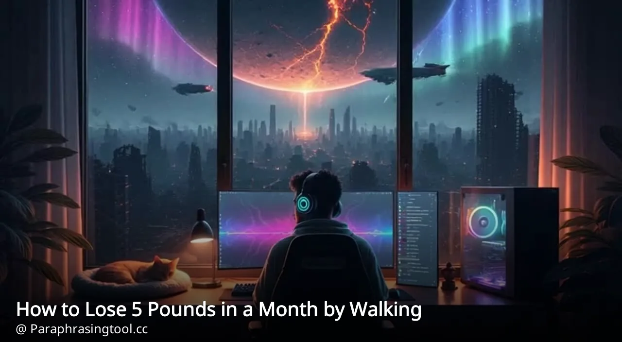How to Lose 5 Pounds in a Month by Walking