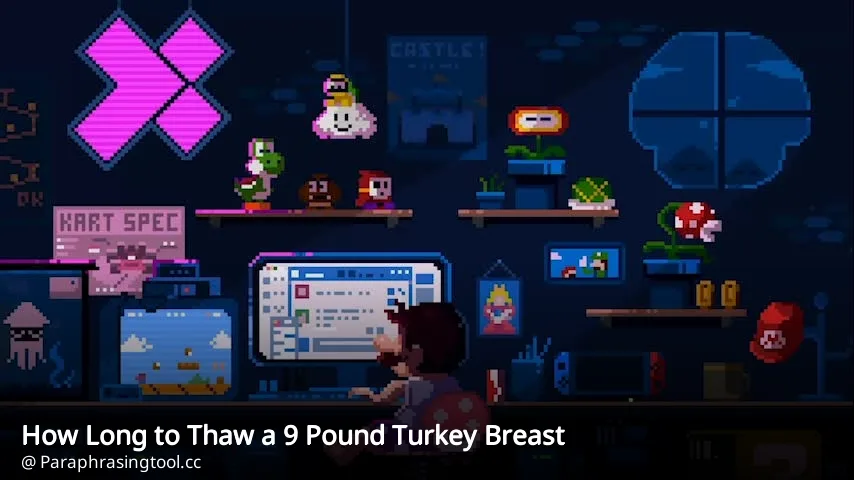How Long to Thaw a 9 Pound Turkey Breast