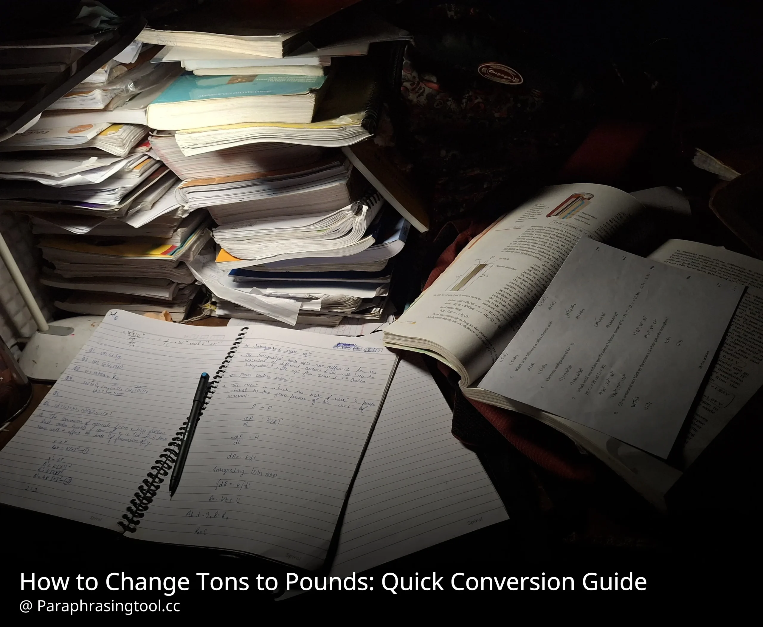 How to Change Tons to Pounds: Quick Conversion Guide