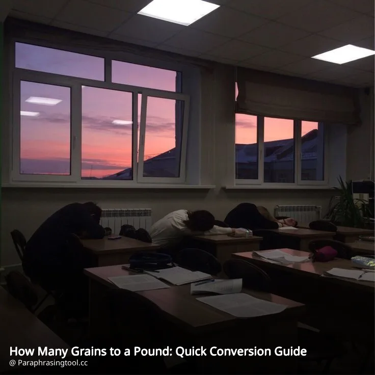 How Many Grains to a Pound: Quick Conversion Guide