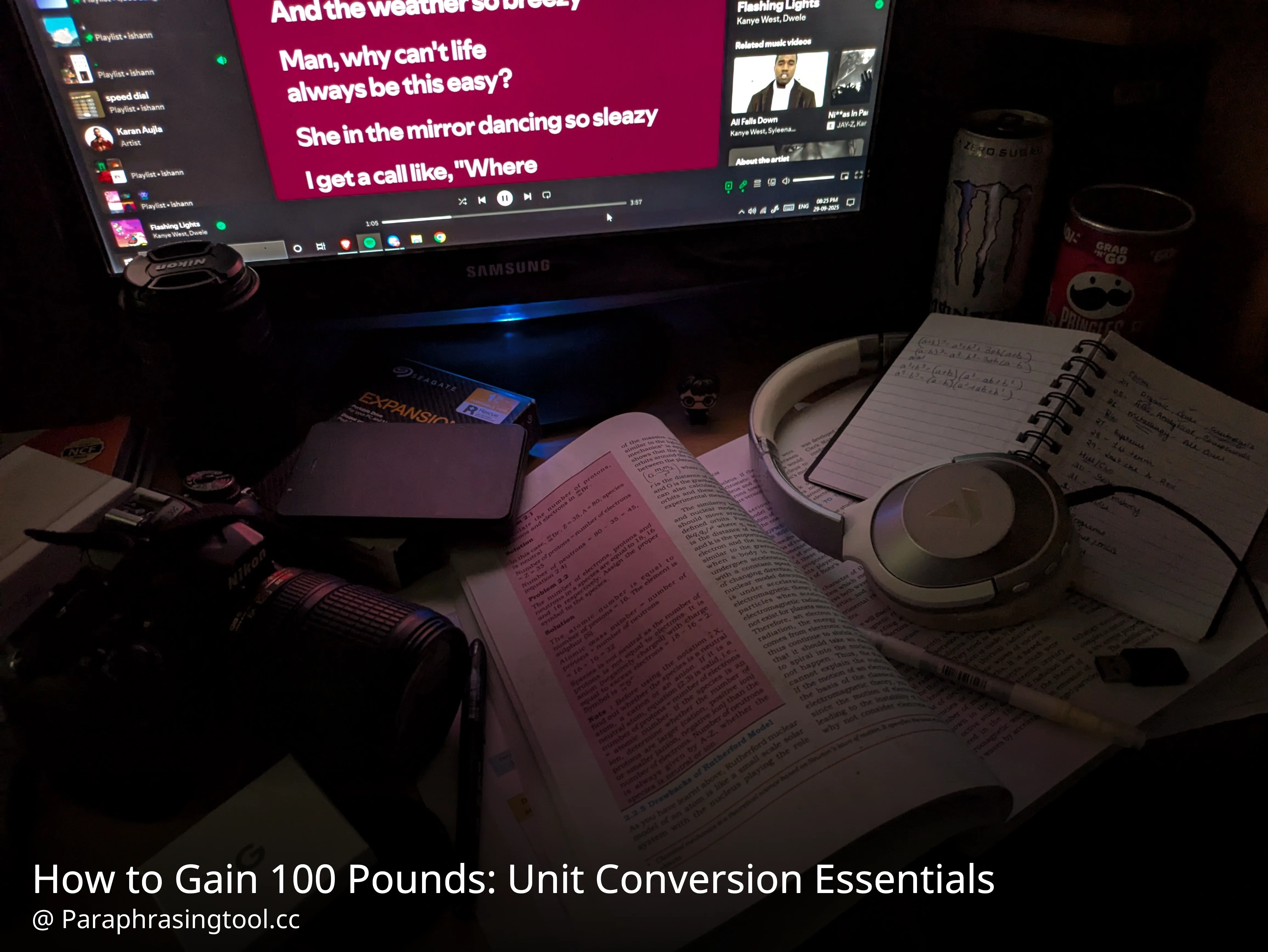 How to Gain 100 Pounds: Unit Conversion Essentials