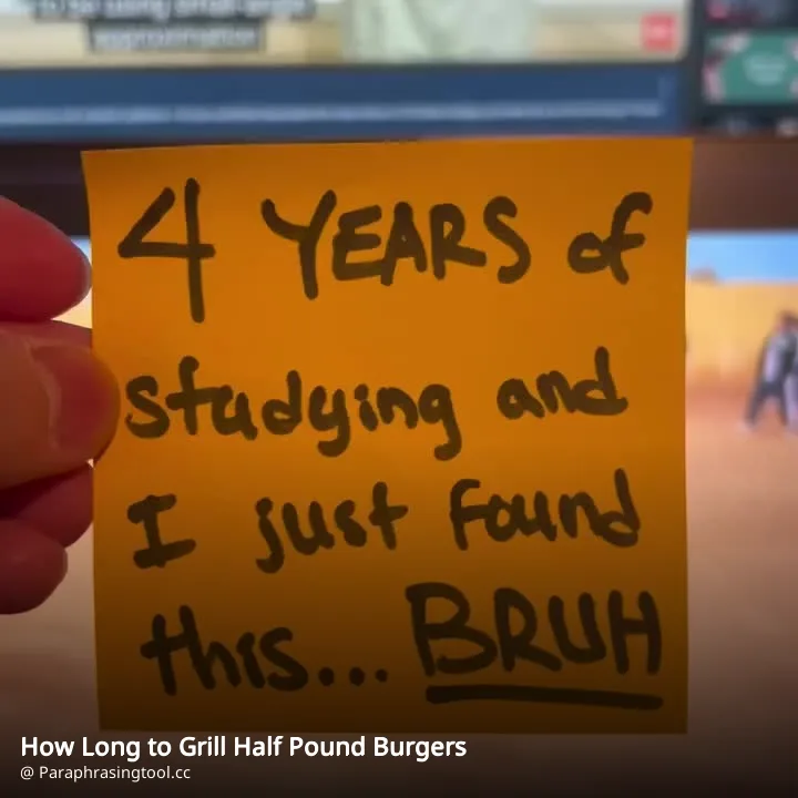 How Long to Grill Half Pound Burgers