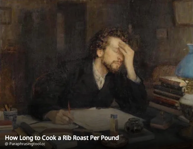 How Long to Cook a Rib Roast Per Pound
