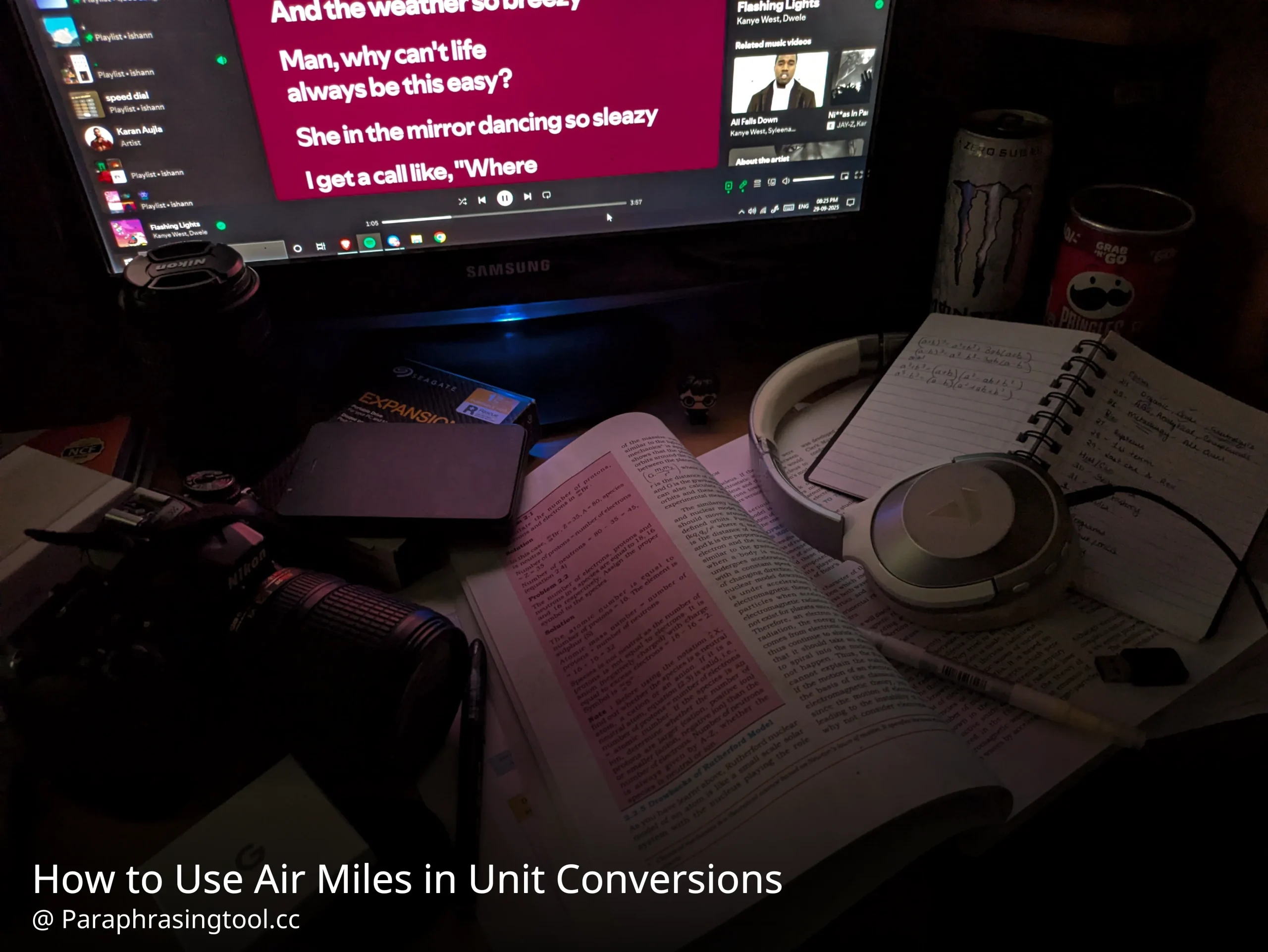 How to Use Air Miles in Unit Conversions