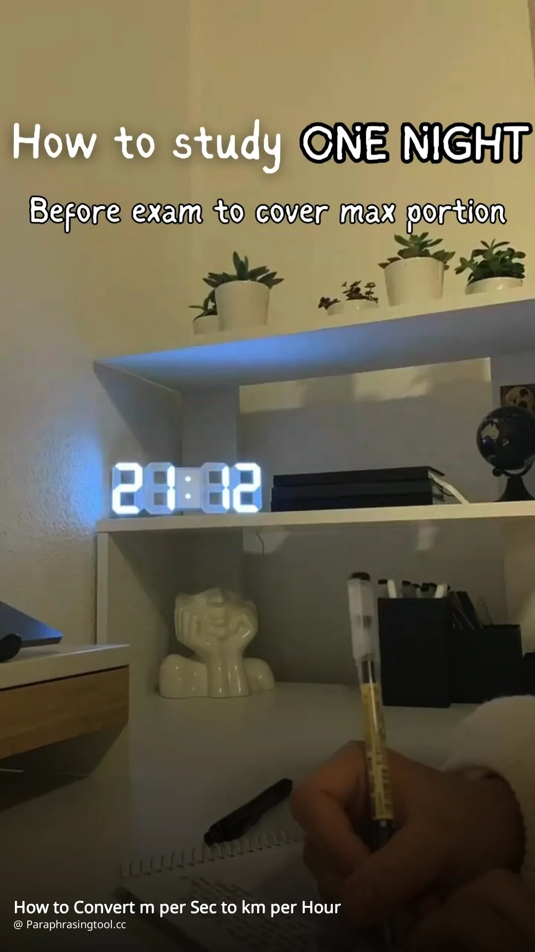 How to Convert m per Sec to km per Hour