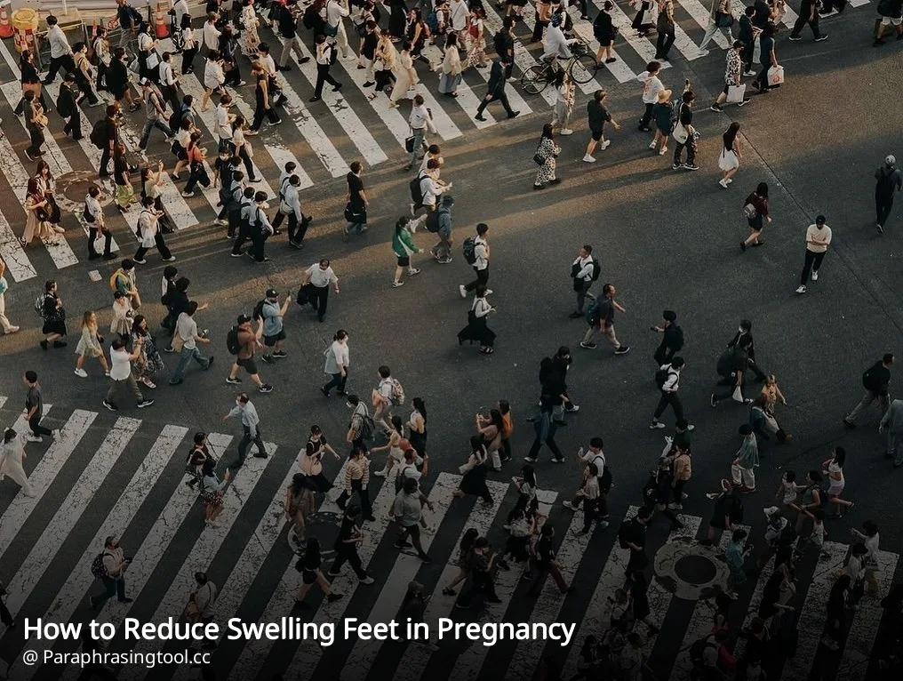 How to Reduce Swelling Feet in Pregnancy