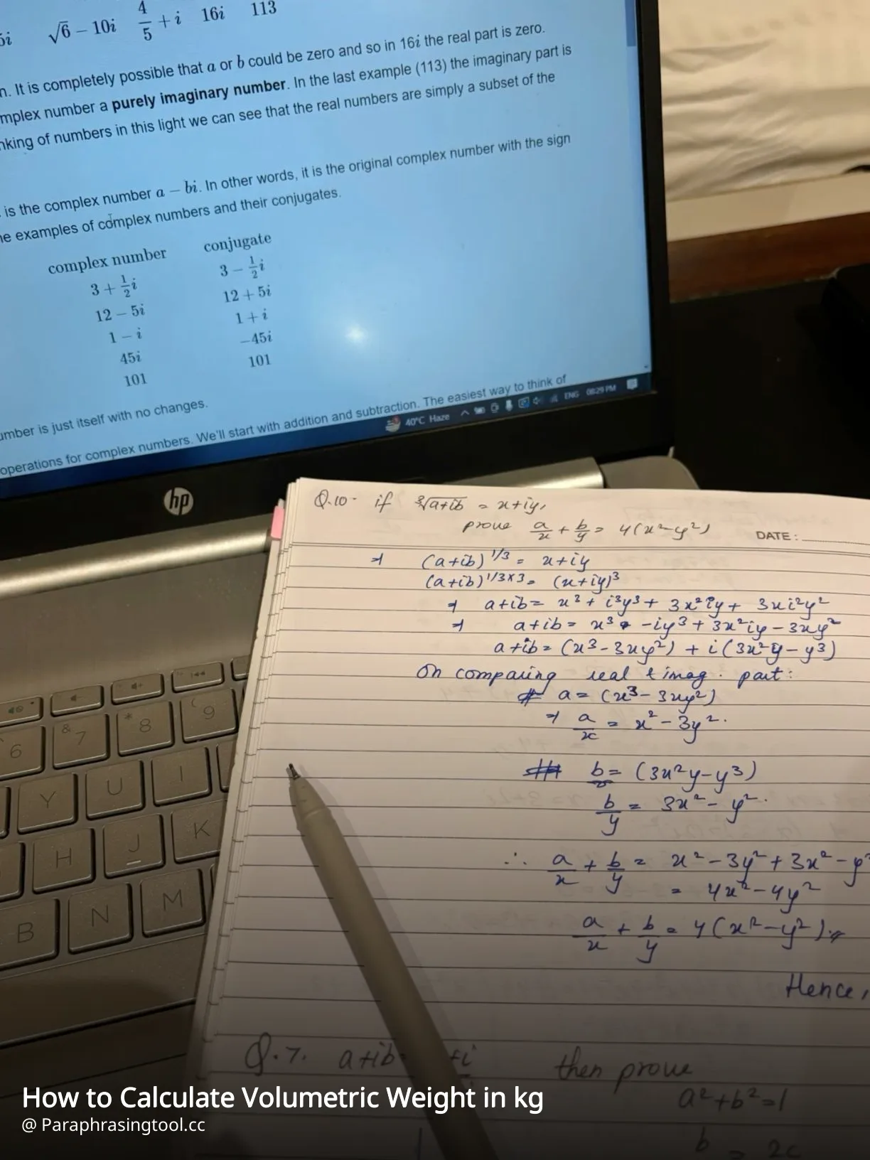 How to Calculate Volumetric Weight in kg
