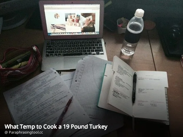 What Temp to Cook a 19 Pound Turkey