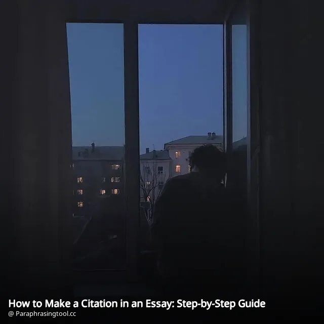 How to Make a Citation in an Essay: Step-by-Step Guide
