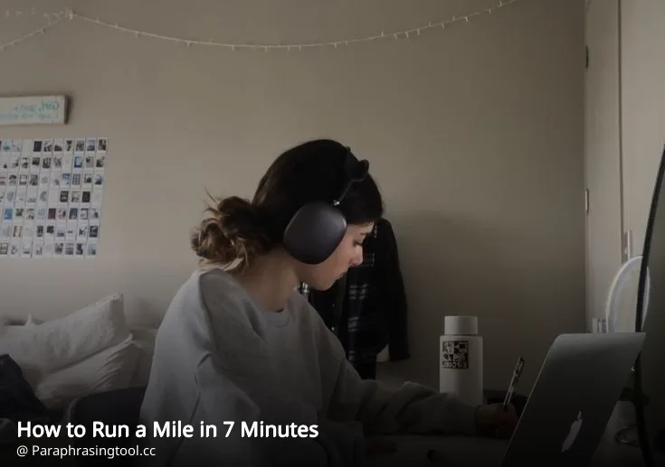 How to Run a Mile in 7 Minutes