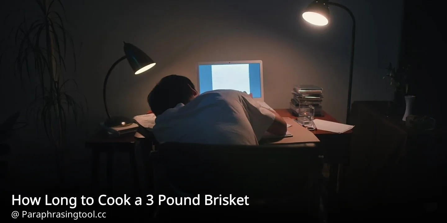 How Long to Cook a 3 Pound Brisket