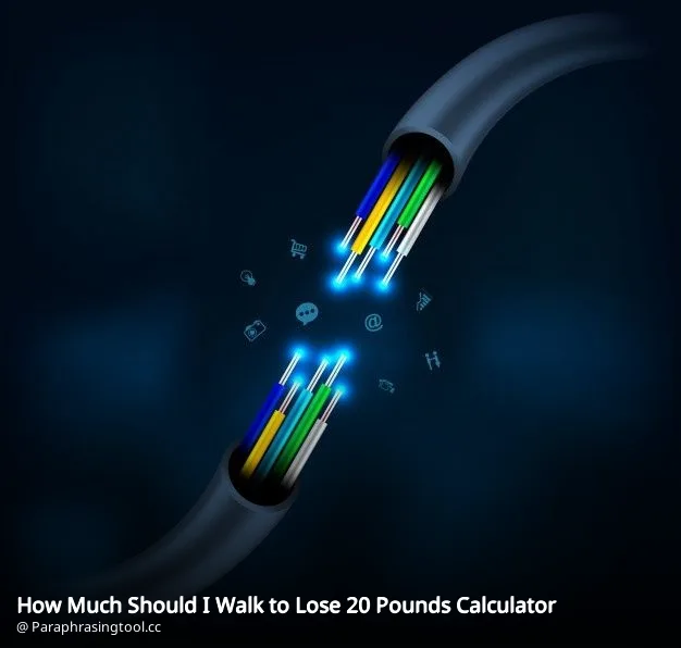 How Much Should I Walk to Lose 20 Pounds Calculator