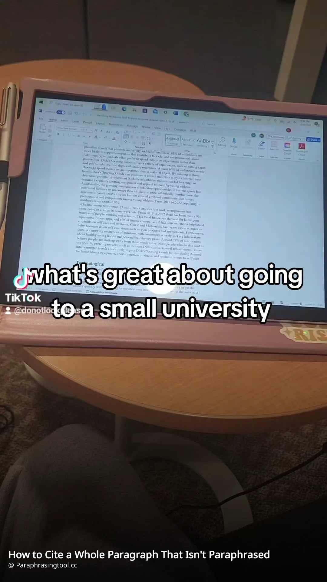 How to Cite a Whole Paragraph That Isn’t Paraphrased