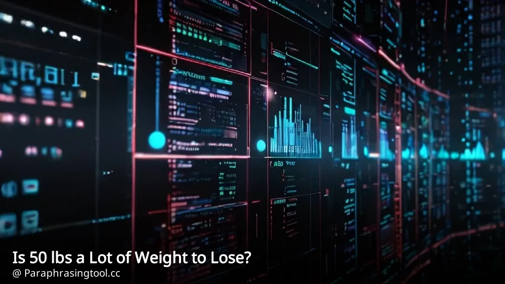 Is 50 lbs a Lot of Weight to Lose?