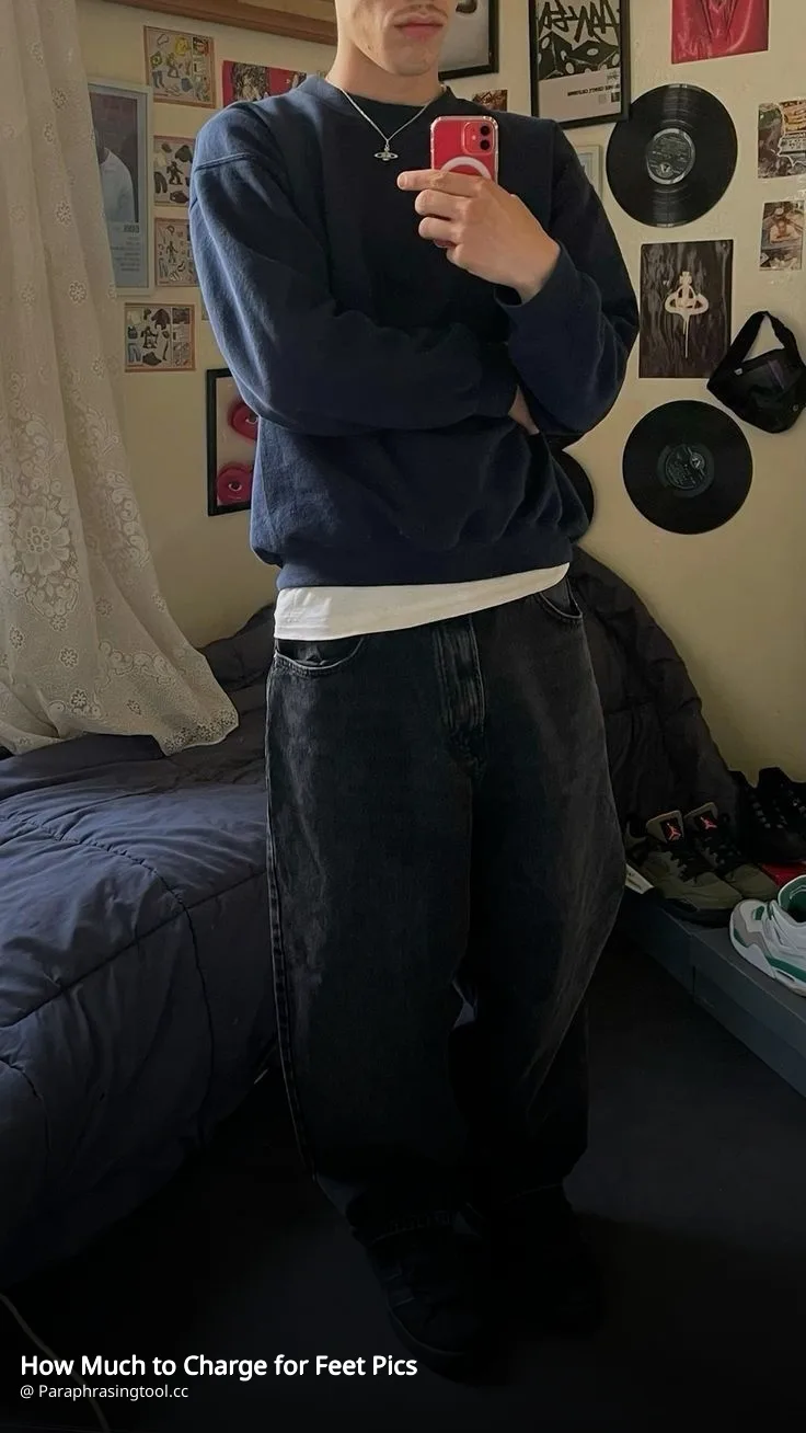 How Much to Charge for Feet Pics